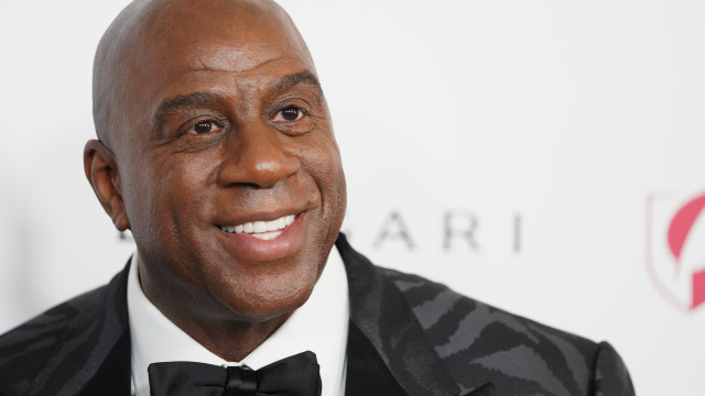 US athlete Earvin Magic Johnson attends The Elizabeth Taylor Ball to End AIDS at the The Beverly Hills Hotel in Beverly Hills California USA 21 September 2023